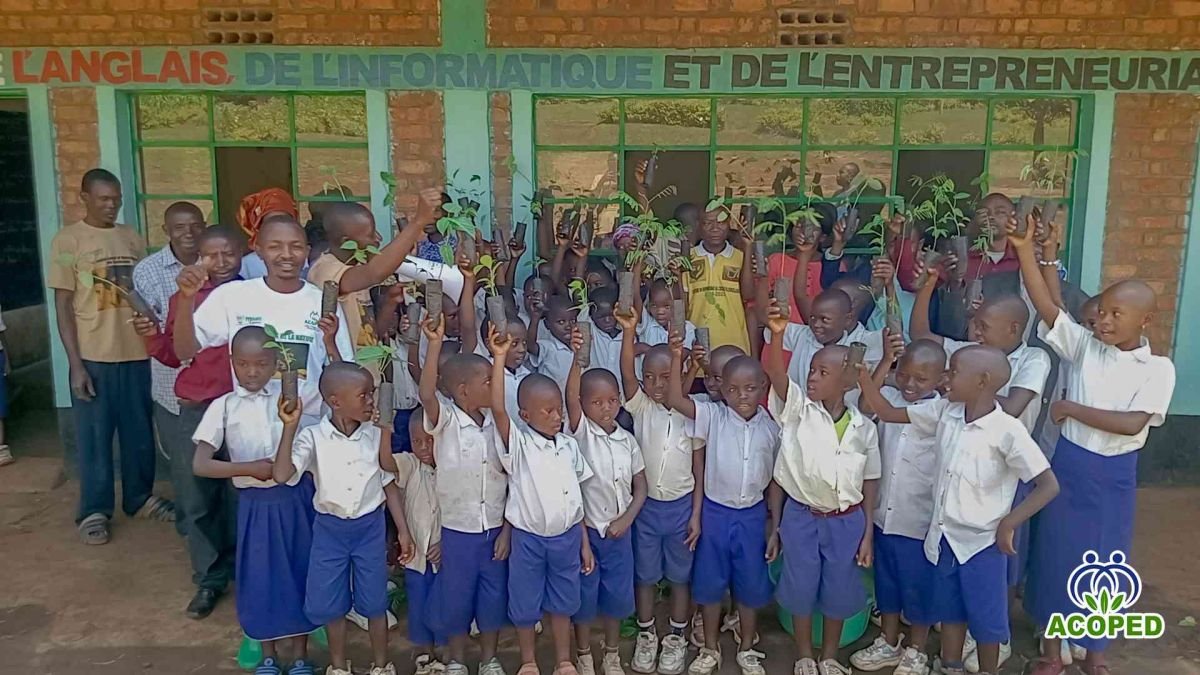 Promotion de l’apiculture : ACOPED Asbl mobilise les écoles de Cibinda et d’Ikambi pour la protection de l’environnement.